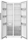 Холодильник отдельностоящий с инвертором MEFERI MFR83WH TOTAL NO FROST SIDE BY SIDE COMFORT Холодильник отдельностоящий с инвертором MEFERI MFR83WH TOTAL NO FROST SIDE BY SIDE COMFORT