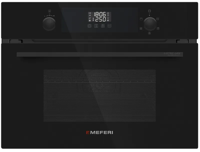 Духовой шкаф электрический MEFERI MEO607BK MICROWAVE