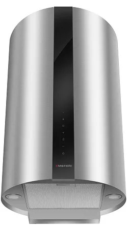 Вытяжка кухонная цилиндрическая настенная MEFERI TUBE40IX COMFORT PLUS, 40 см, серая, производительность 1200 м3/ч, 5 скоростей, низкий уровень шума, режимы отвод и рециркуляция, сенсорное управление, гарантия 3 года Вытяжка кухонная цилиндрическая настенная MEFERI TUBE40IX COMFORT PLUS, 40 см, серая, производительность 1200 м3/ч, 5 скоростей, низкий уровень шума, режимы отвод и рециркуляция, сенсорное управление, гарантия 3 года