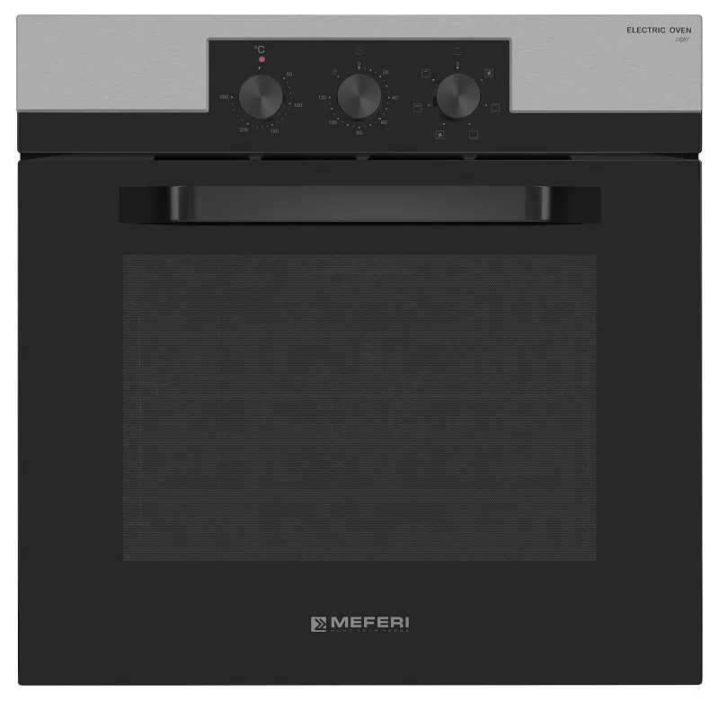 Фото dukhovoy_shkaf_elektricheskiy_meo606ix_light на сайте meferi-home.ru Духовой шкаф электрический MEFERI MEO606IX LIGHT - изображение dukhovoy_shkaf_elektricheskiy_meo606ix_light