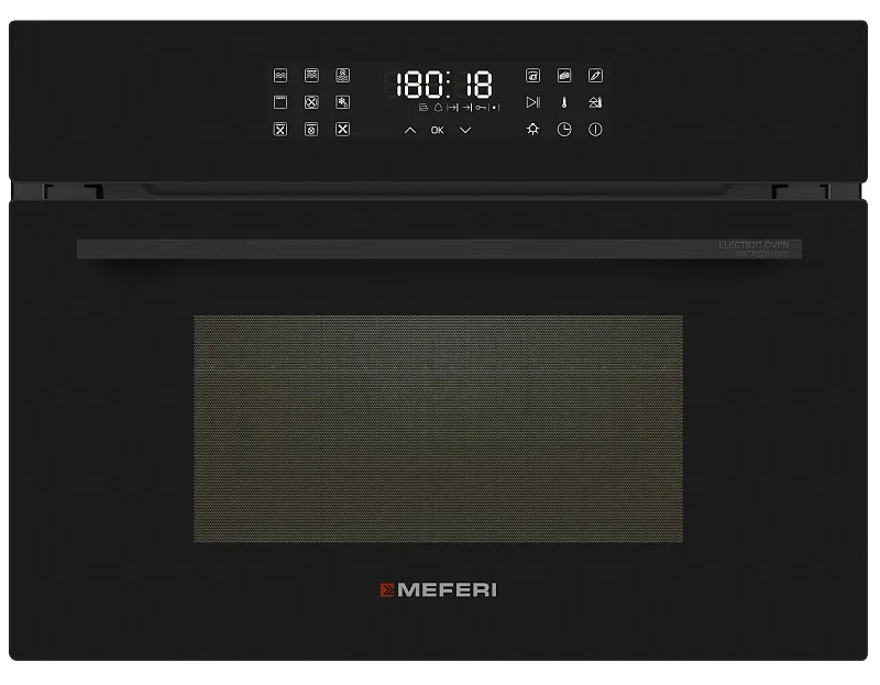 Духовой шкаф электрический MEFERI MEO609BK MICROWAVE