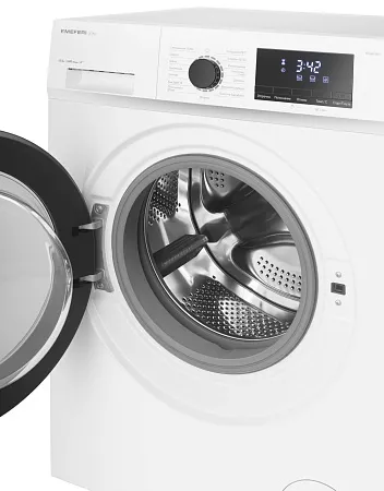 Стиральная машина с инвертором MEFERI MFW101415WH ULTRA отдельностоящая белая, загрузка 10 кг, с возможностью установки в колонну Стиральная машина с инвертором MEFERI MFW101415WH ULTRA отдельностоящая белая, загрузка 10 кг, с возможностью установки в колонну