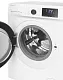 Стиральная машина с инвертором MEFERI MFW101415WH ULTRA отдельностоящая белая, загрузка 10 кг, с возможностью установки в колонну