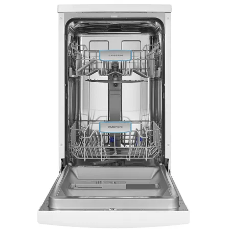 Посудомоечная машина узкая отдельностоящая MEFERI MDW4562WH FS LIGHT, 45 см, 9 комплектов посуды, 6 программ, 2 корзины, половинная загрузка, отсрочка, таймер, защита от протечек, внутренняя подсветка Посудомоечная машина узкая отдельностоящая MEFERI MDW4562WH FS LIGHT, 45 см, 9 комплектов посуды, 6 программ, 2 корзины, половинная загрузка, отсрочка, таймер, защита от протечек, внутренняя подсветка