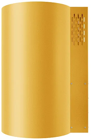 Вытяжка кухонная цилиндрическая настенная MEFERI TUBE40GOLD COMFORT PLUS, 40 см, золотая, производительность 1200 м3/ч, 5 скоростей, режимы отвод и рециркуляция, сенсорное управление, гарантия 3 года Вытяжка кухонная цилиндрическая настенная MEFERI TUBE40GOLD COMFORT PLUS, 40 см, золотая, производительность 1200 м3/ч, 5 скоростей, режимы отвод и рециркуляция, сенсорное управление, гарантия 3 года
