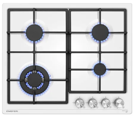 Варочная панель газовая MEFERI MGH604WH LIGHT