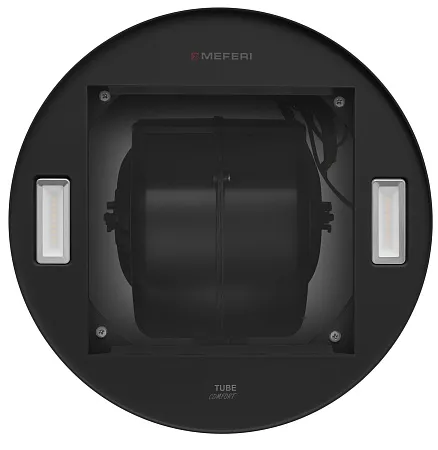 Вытяжка кухонная цилиндрическая настенная MEFERI TUBE35BK COMFORT, 35 см, черная, производительность 1200 м3/ч, 3 скорости, низкий уровень шума, режимы отвод и рециркуляция, гарантия 3 года Вытяжка кухонная цилиндрическая настенная MEFERI TUBE35BK COMFORT, 35 см, черная, производительность 1200 м3/ч, 3 скорости, низкий уровень шума, режимы отвод и рециркуляция, гарантия 3 года