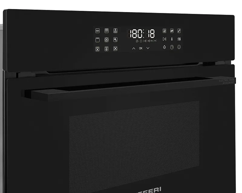Духовой шкаф электрический MEFERI MEO609BK MICROWAVE