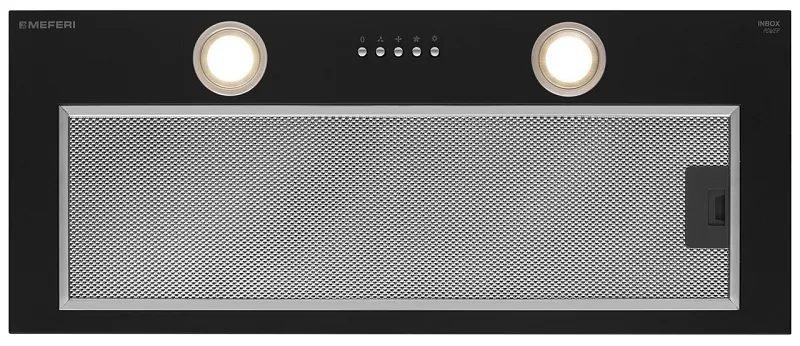 Вытяжка полновстраиваемая MEFERI INBOX70BK POWER