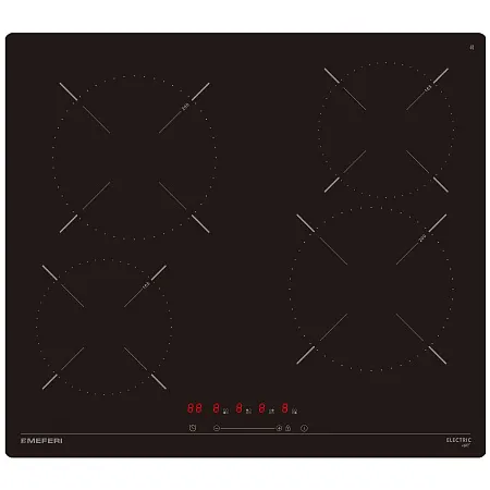 Варочная панель электрическая MEFERI MEH604BK LIGHT (Модификация 2025 года)