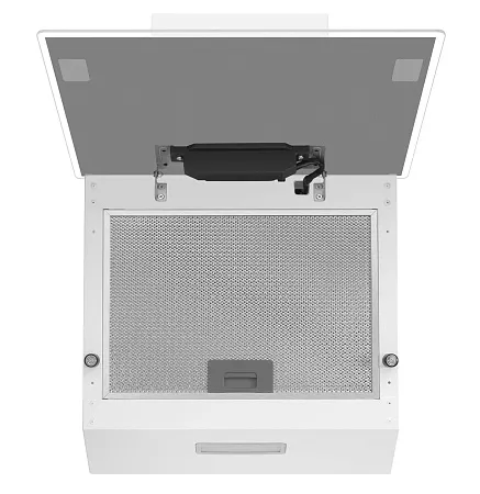 Вытяжка кухонная MEFERI AIRBOX45WH LIGHT, 45 см, наклонная, белая, стекло, производительность 650 м3/ч, 3 скорости, низкий уровень шума, режимы отвод и рециркуляция, гарантия 3 года Вытяжка кухонная MEFERI AIRBOX45WH LIGHT, 45 см, наклонная, белая, стекло, производительность 650 м3/ч, 3 скорости, низкий уровень шума, режимы отвод и рециркуляция, гарантия 3 года