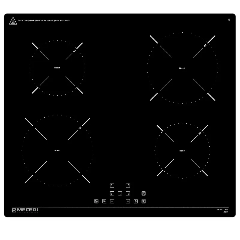 Комплект встраиваемой техники MEFERI 60см серый MS60GR62