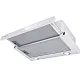 Вытяжка телескопическая кухонная MEFERI SLIDEBOX60WH GLASS ULTRA, 60 см, белая, стекло, производительность 850 м3/ч, 2 скорости, низкий уровень шума, режимы отвод и рециркуляция, гарантия 3 года