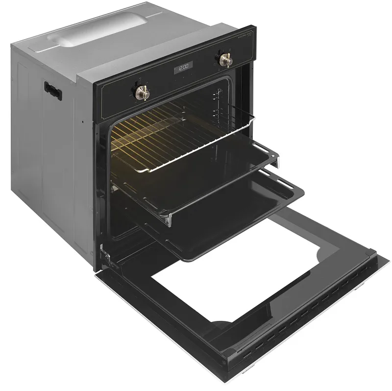 Комплект встраиваемой техники MEFERI 60см черный MS60BK77