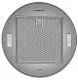 Вытяжка кухонная цилиндрическая настенная MEFERI TUBE35IX COMFORT, 35 см, серая, производительность 1200 м3/ч, 3 скорости, низкий уровень шума, режимы отвод и рециркуляция, гарантия 3 года
