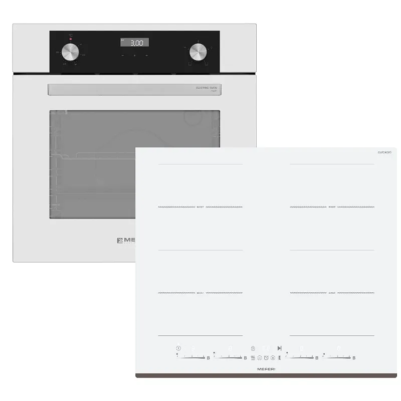 Фото komplekt_vstraivaemoy_tekhniki_meferi_60sm_belyy_ms60wh20 на сайте meferi-home.ru Комплект встраиваемой техники MEFERI 60см белый MS60WH20 - изображение komplekt_vstraivaemoy_tekhniki_meferi_60sm_belyy_ms60wh20