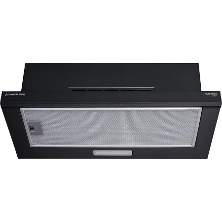 Вытяжка телескопическая кухонная MEFERI SLIDEBOX60BK LIGHT, 60 см, черный, производительность 650 м3/ч, 2 скорости, низкий уровень шума, режимы отвод и рециркуляция, гарантия 3 года Вытяжка телескопическая кухонная MEFERI SLIDEBOX60BK LIGHT, 60 см, черный, производительность 650 м3/ч, 2 скорости, низкий уровень шума, режимы отвод и рециркуляция, гарантия 3 года
