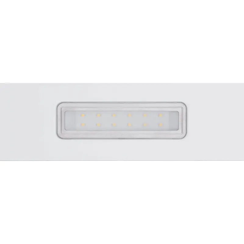 Вытяжка телескопическая кухонная MEFERI SLIDEBOX60WH LIGHT, 60 см, белая, производительность 650 м3/ч, 2 скорости, низкий уровень шума, режимы отвод и рециркуляция, гарантия 3 года