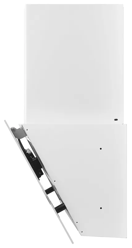 Вытяжка кухонная MEFERI AIRBOX60WH COMFORT PLUS, 60 см, наклонная, белая, стекло, производительность 1200 м3/ч, 3 скорости, низкий уровень шума, режимы отвод и рециркуляция, гарантия 3 года