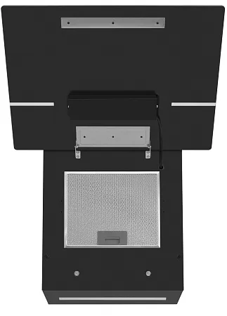 Вытяжка кухонная MEFERI AIRBOX60BK ULTRA, 60 см, наклонная, черная, стекло, производительность 1100 м3/ч, 3 скорости, низкий уровень шума, режимы отвод и рециркуляция, гарантия 3 года Вытяжка кухонная MEFERI AIRBOX60BK ULTRA, 60 см, наклонная, черная, стекло, производительность 1100 м3/ч, 3 скорости, низкий уровень шума, режимы отвод и рециркуляция, гарантия 3 года