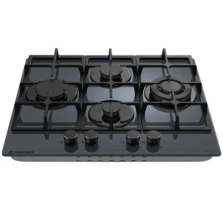 Варочная панель газовая MEFERI MGH604GR GLASS ULTRA Варочная панель газовая MEFERI MGH604GR GLASS ULTRA