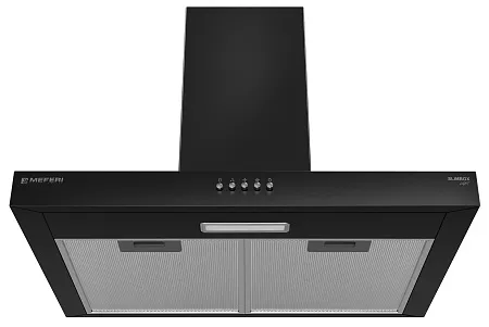 Вытяжка кухонная MEFERI SLIMBOX60BK LIGHT, 60 см, купольная, черная, производительность 650 м3/ч, 3 скорости, низкий уровень шума, режимы отвод и рециркуляция, гарантия 3 года Вытяжка кухонная MEFERI SLIMBOX60BK LIGHT, 60 см, купольная, черная, производительность 650 м3/ч, 3 скорости, низкий уровень шума, режимы отвод и рециркуляция, гарантия 3 года