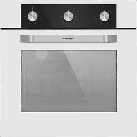 Духовой шкаф электрический MEFERI MEO606WH LIGHT Духовой шкаф электрический MEFERI MEO606WH LIGHT