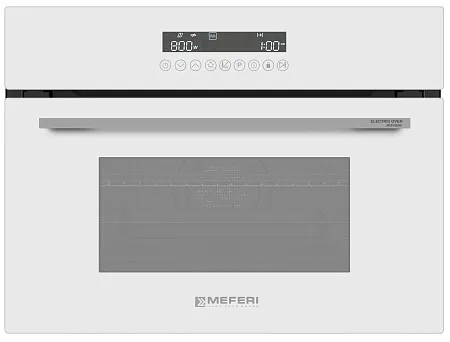 Духовой шкаф электрический MEFERI MEO608WH MICROWAVE Духовой шкаф электрический MEFERI MEO608WH MICROWAVE