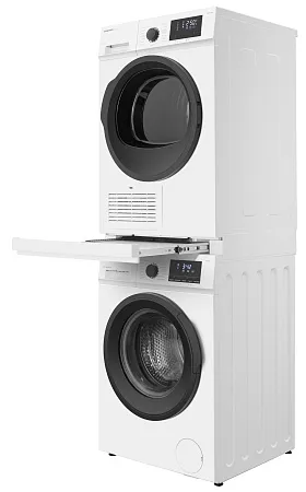 Колонна из стиральной и сушильной машин белая MEFERI MS10WH80 ULTRA Колонна из стиральной и сушильной машин белая MEFERI MS10WH80 ULTRA