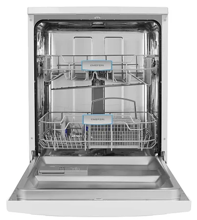 Посудомоечная машина отдельностоящая MEFERI MDW6062WH FS LIGHT, 60 см, напольная, 12 комплектов посуды, 6 программ, 2 корзины, половинная загрузка, отсрочка, защита от протечек, внутренняя подсветка Посудомоечная машина отдельностоящая MEFERI MDW6062WH FS LIGHT, 60 см, напольная, 12 комплектов посуды, 6 программ, 2 корзины, половинная загрузка, отсрочка, защита от протечек, внутренняя подсветка