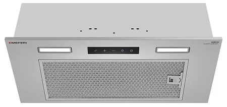 Вытяжка кухонная MEFERI INBOX60IX SENSOR COMFORT на 60 см встраиваемая, серая, производительность 950 м3/ч, 3 скорости, низкий уровень шума, режимы отвод и рециркуляция, сенсорное управление, пульт дистанционного управления, гарантия 3 года Вытяжка кухонная MEFERI INBOX60IX SENSOR COMFORT на 60 см встраиваемая, серая, производительность 950 м3/ч, 3 скорости, низкий уровень шума, режимы отвод и рециркуляция, сенсорное управление, пульт дистанционного управления, гарантия 3 года