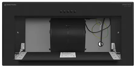 Вытяжка кухонная MEFERI SMARTBOX60BK GLASS POWER, 60 см, встраиваемая, черная, стекло, производительность 900 м3/ч, 3 скорости, низкий уровень шума, режимы отвод и рециркуляция, гарантия 3 года Вытяжка кухонная MEFERI SMARTBOX60BK GLASS POWER, 60 см, встраиваемая, черная, стекло, производительность 900 м3/ч, 3 скорости, низкий уровень шума, режимы отвод и рециркуляция, гарантия 3 года