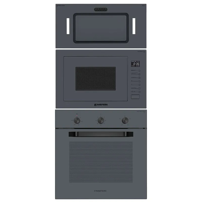 Фото komplekt_vstraivaemoy_tekhniki_meferi_60sm_seryy_ms60gr32 на сайте meferi-home.ru Комплект встраиваемой техники MEFERI 60см серый MS60GR32 - изображение komplekt_vstraivaemoy_tekhniki_meferi_60sm_seryy_ms60gr32