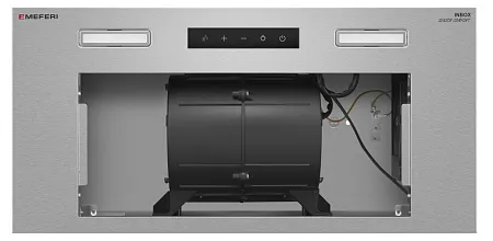 Вытяжка кухонная MEFERI INBOX60IX SENSOR COMFORT на 60 см встраиваемая, серая, производительность 950 м3/ч, 3 скорости, низкий уровень шума, режимы отвод и рециркуляция, сенсорное управление, пульт дистанционного управления, гарантия 3 года Вытяжка кухонная MEFERI INBOX60IX SENSOR COMFORT на 60 см встраиваемая, серая, производительность 950 м3/ч, 3 скорости, низкий уровень шума, режимы отвод и рециркуляция, сенсорное управление, пульт дистанционного управления, гарантия 3 года