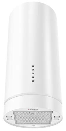 Вытяжка кухонная цилиндрическая настенная MEFERI TUBE35WH COMFORT, 35 см, белая, производительность 1200 м3/ч, 3 скорости, низкий уровень шума, режимы отвод и рециркуляция, гарантия 3 года Вытяжка кухонная цилиндрическая настенная MEFERI TUBE35WH COMFORT, 35 см, белая, производительность 1200 м3/ч, 3 скорости, низкий уровень шума, режимы отвод и рециркуляция, гарантия 3 года