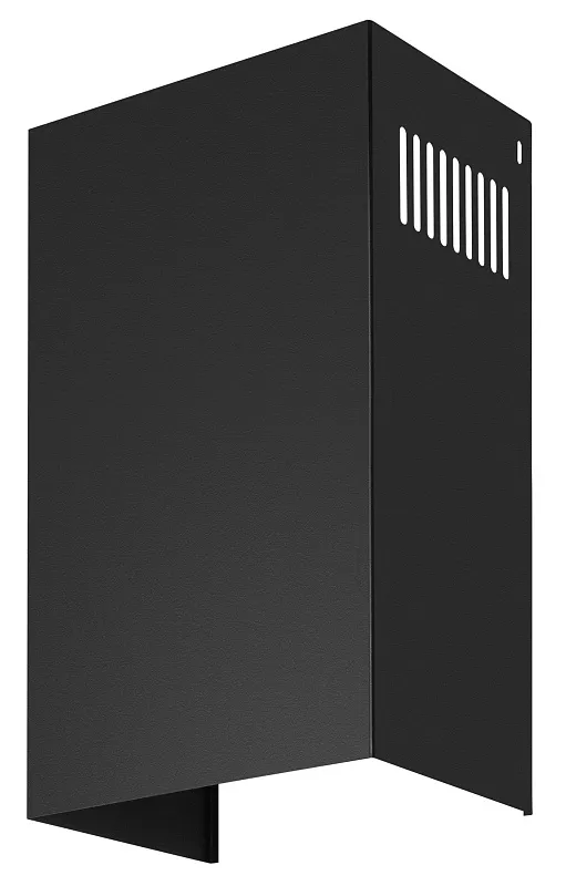 Вытяжка кухонная MEFERI AIRBOX60BK LIGHT, 60 см, наклонная, черная, стекло, производительность 650 м3/ч, 3 скорости, низкий уровень шума, режимы отвод и рециркуляция, гарантия 3 года