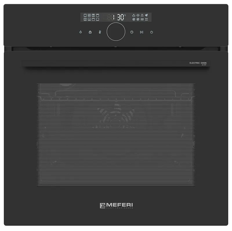 Фото dukhovoy_shkaf_elektricheskiy_meo6017bk_ultra на сайте meferi-home.ru Духовой шкаф электрический MEFERI MEO6017BK ULTRA - изображение dukhovoy_shkaf_elektricheskiy_meo6017bk_ultra