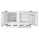 Комплект встраиваемой техники из холодильника и морозильника MEFERI MS8201 SIDE BY SIDE LIGHT
