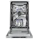 Посудомоечная машина узкая встраиваемая MEFERI MDW4573 ULTRA, 45 см, 10 комплектов посуды, 7 программ, 3 корзины, защита от протечек, луч на полу, внутренняя подсветка, половинная загрузка, отсрочка, таймер - изображение posudomoechnaya_mashina_vstraivaemaya_mdw4573_ultra  