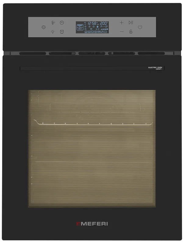 Духовой шкаф электрический MEFERI MEO4511BK COMFORT PLUS