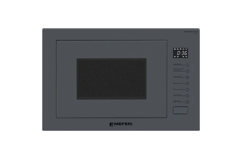 Фото mikrovolnovaya_pech_vstraivaemaya_mmo6025gr_ultra на сайте meferi-home.ru Микроволновая печь встраиваемая MEFERI MMO6025GR ULTRA - изображение mikrovolnovaya_pech_vstraivaemaya_mmo6025gr_ultra
