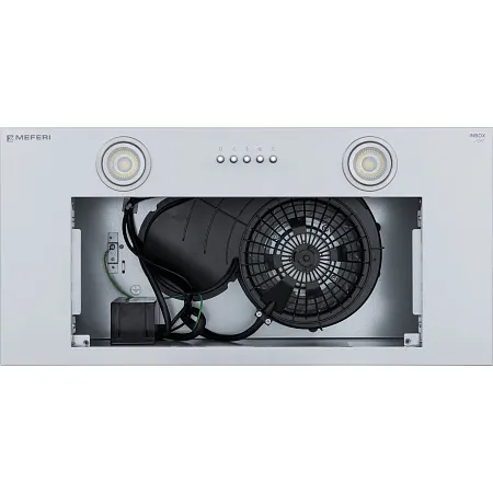 Вытяжка кухонная MEFERI INBOX60WH LIGHT, 60 см, полновстраиваемая, белая, производительность 650 м3/ч, 3 скорости, низкий уровень шума, режимы отвод и циркуляция, гарантия 3 года Вытяжка кухонная MEFERI INBOX60WH LIGHT, 60 см, полновстраиваемая, белая, производительность 650 м3/ч, 3 скорости, низкий уровень шума, режимы отвод и циркуляция, гарантия 3 года