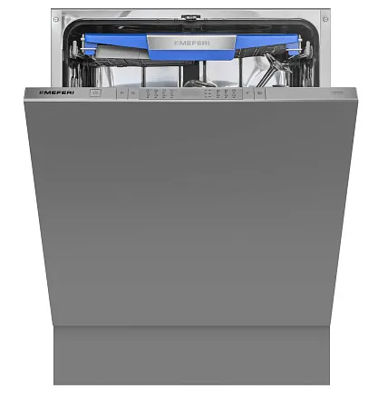 Посудомоечная машина встраиваемая с инвертором MEFERI MDW6083 COMFORT PLUS, 60 см, 14 комплектов посуды, с автооткрыванием, с аквастопом, луч на полу, внутренняя подсветка, половинная загрузка, отсрочка Посудомоечная машина встраиваемая с инвертором MEFERI MDW6083 COMFORT PLUS, 60 см, 14 комплектов посуды, с автооткрыванием, с аквастопом, луч на полу, внутренняя подсветка, половинная загрузка, отсрочка