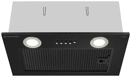 Вытяжка кухонная MEFERI INBOX45BK POWER, 45 см, встраиваемая, черная, производительность 900 м3/ч, 3 скорости, низкий уровень шума, режимы отвод и рециркуляция, гарантия 3 года Вытяжка кухонная MEFERI INBOX45BK POWER, 45 см, встраиваемая, черная, производительность 900 м3/ч, 3 скорости, низкий уровень шума, режимы отвод и рециркуляция, гарантия 3 года