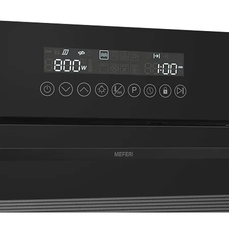Духовой шкаф электрический MEFERI MEO608BK MICROWAVE Духовой шкаф электрический MEFERI MEO608BK MICROWAVE