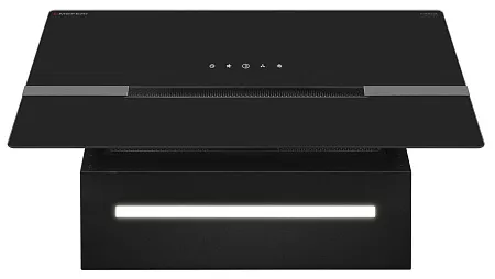 Вытяжка кухонная MEFERI AIRBOX60BK COMFORT PLUS, 60 см, наклонная, черная, стекло, производительность 1200 м3/ч, 3 скорости, низкий уровень шума, режимы отвод и рециркуляция, гарантия 3 года Вытяжка кухонная MEFERI AIRBOX60BK COMFORT PLUS, 60 см, наклонная, черная, стекло, производительность 1200 м3/ч, 3 скорости, низкий уровень шума, режимы отвод и рециркуляция, гарантия 3 года