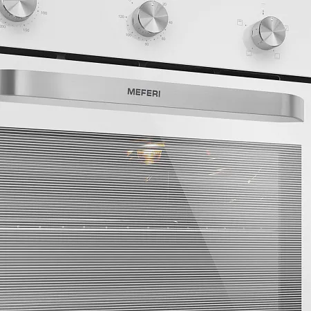 Духовой шкаф электрический MEFERI MEO604WH LIGHT Духовой шкаф электрический MEFERI MEO604WH LIGHT