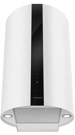 Вытяжка кухонная цилиндрическая настенная MEFERI TUBE40WH COMFORT PLUS, 40 см, белая, производительность 1200 м3/ч, 5 скоростей, низкий уровень шума, режимы отвод и рециркуляция, сенсорное управление, гарантия 3 года Вытяжка кухонная цилиндрическая настенная MEFERI TUBE40WH COMFORT PLUS, 40 см, белая, производительность 1200 м3/ч, 5 скоростей, низкий уровень шума, режимы отвод и рециркуляция, сенсорное управление, гарантия 3 года