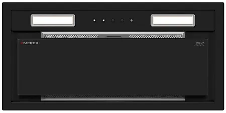 Вытяжка кухонная MEFERI INBOX60BK COMFORT PLUS, 60 см, встраиваемая, черная, производительность 1200 м3/ч, 3 скорости, низкий уровень шума, режимы отвод и рециркуляция, гарантия 3 года Вытяжка кухонная MEFERI INBOX60BK COMFORT PLUS, 60 см, встраиваемая, черная, производительность 1200 м3/ч, 3 скорости, низкий уровень шума, режимы отвод и рециркуляция, гарантия 3 года