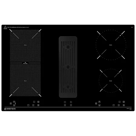Варочная панель индукционная с вытяжкой MEFERI XSMART35IX ULTRA Варочная панель индукционная с вытяжкой MEFERI XSMART35IX ULTRA